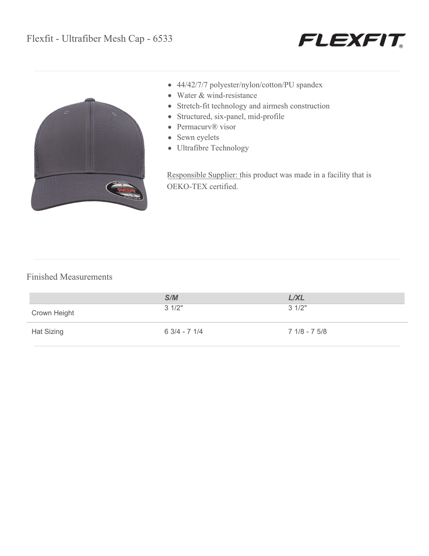 Flexfit Fitted Hat