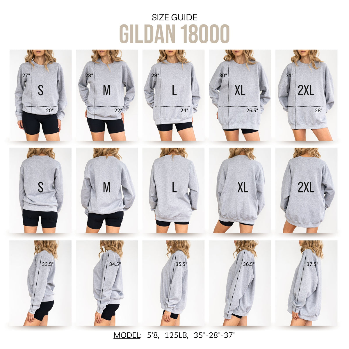 CUSTOM NUMBER Full Back Sweatshirt