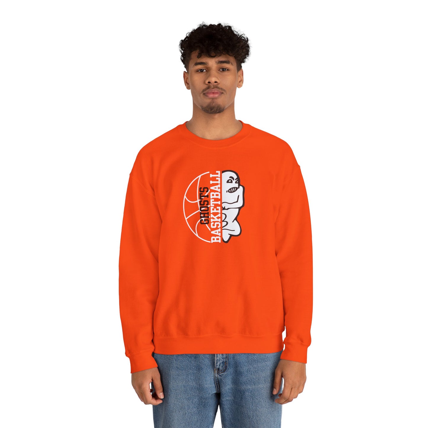 Ghost Basketball, Unisex Gildan Crewneck