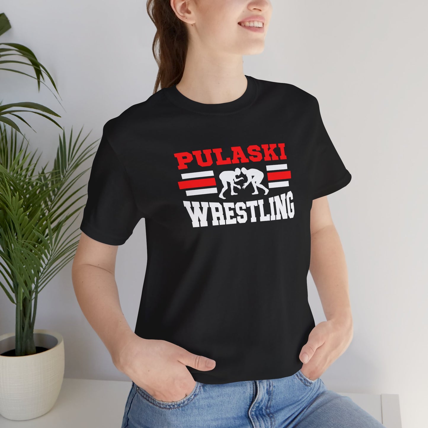 Pulaski Wrestling, Unisex Bella Tshirt