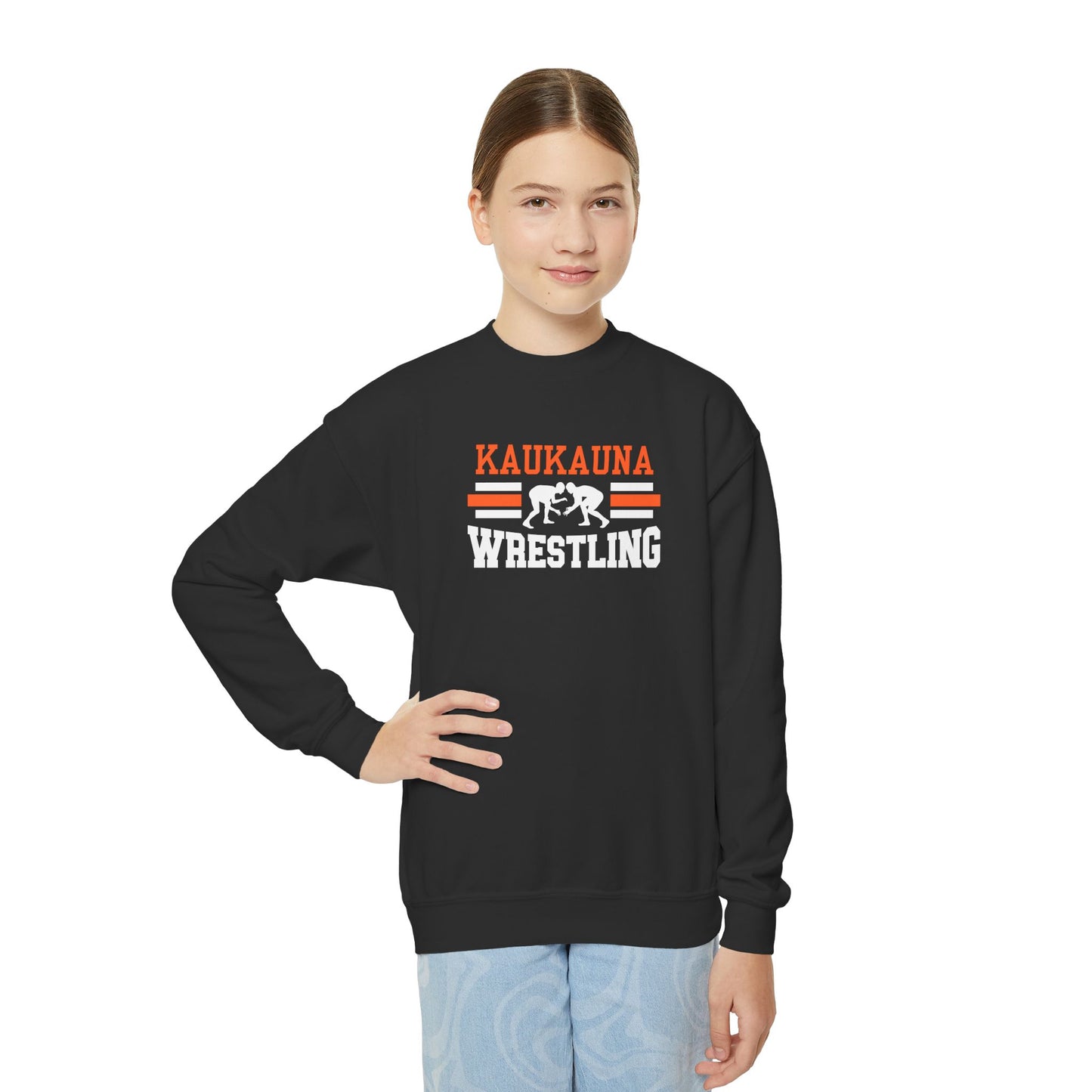 Kaukauna Wrestling, Unisex Youth Gildan Crewneck