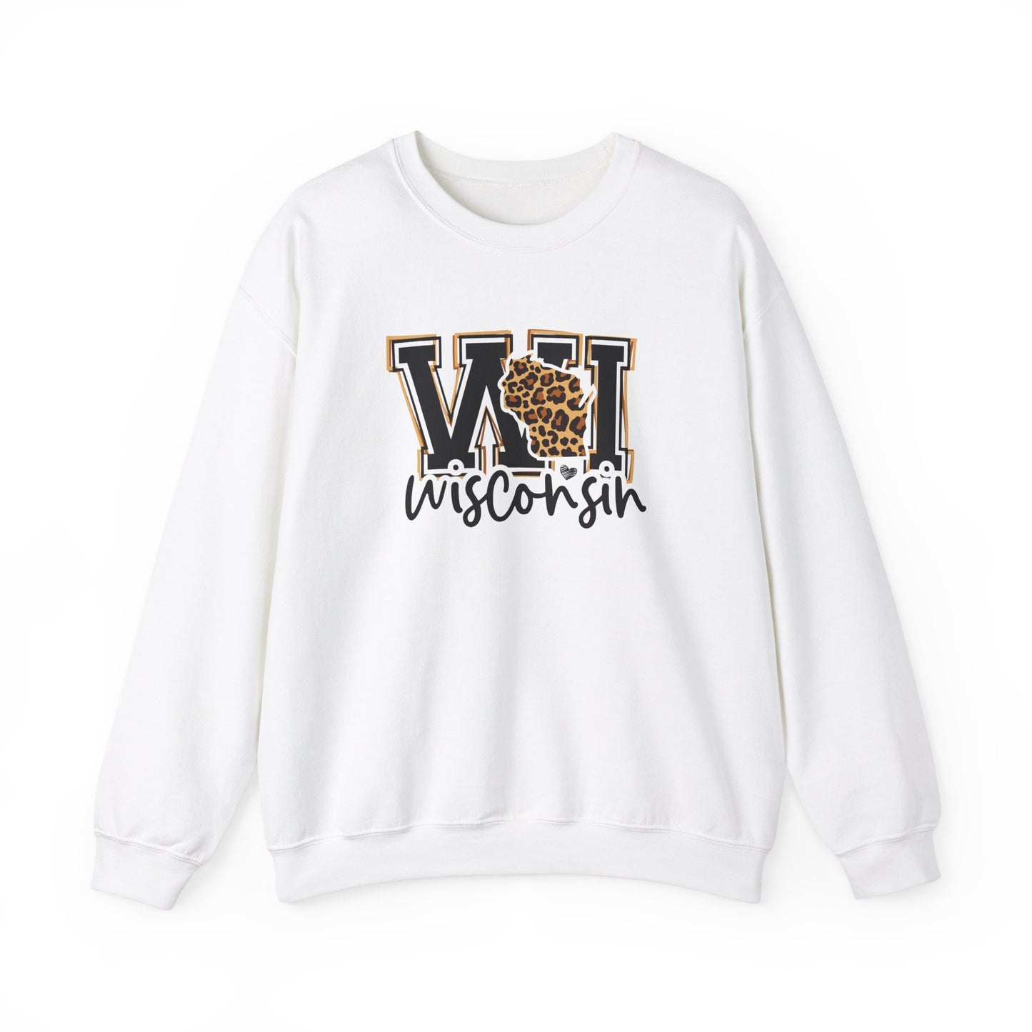 Wisconsin Leopard, Unisex Crewneck