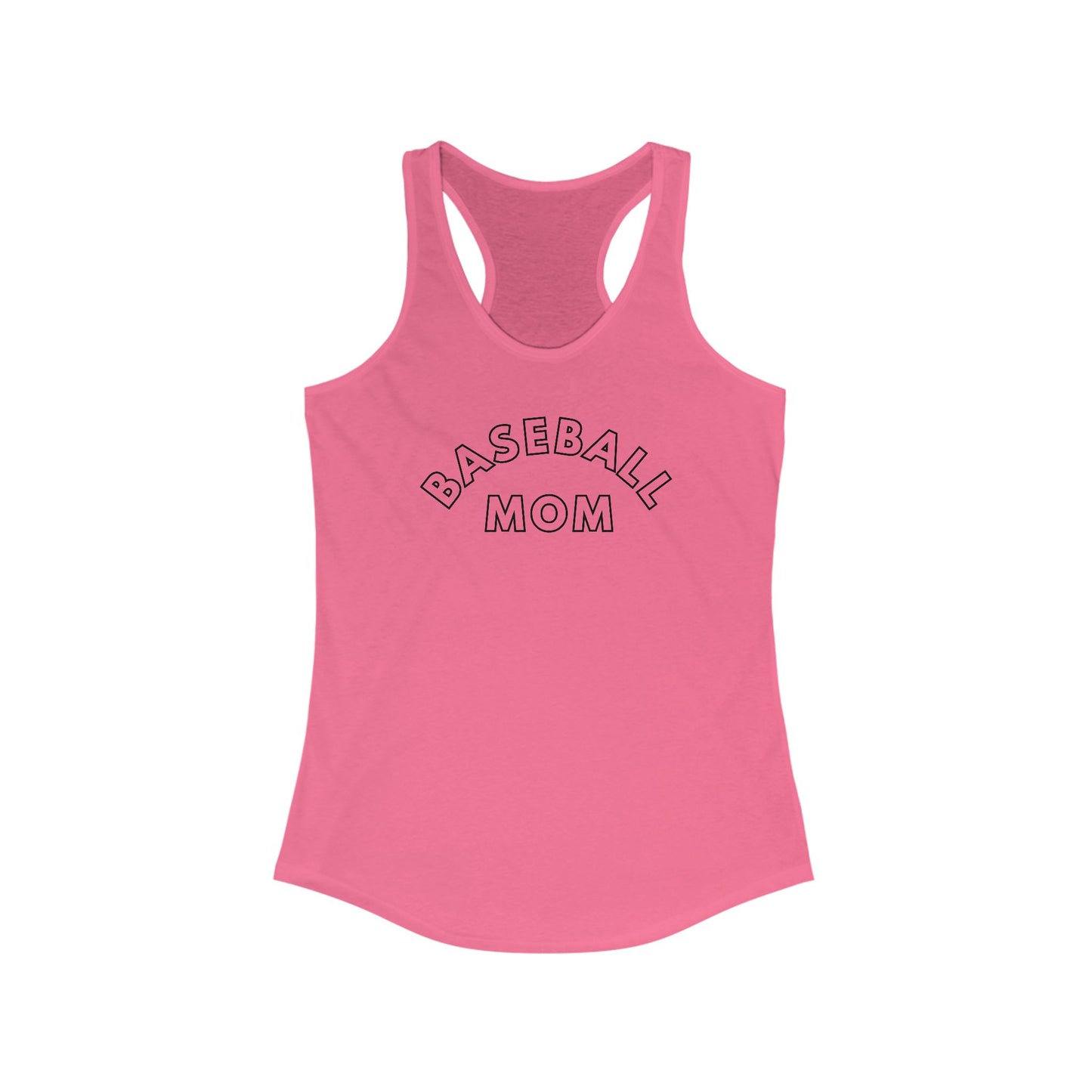 Baseball Mom, Women's Racerback Tank