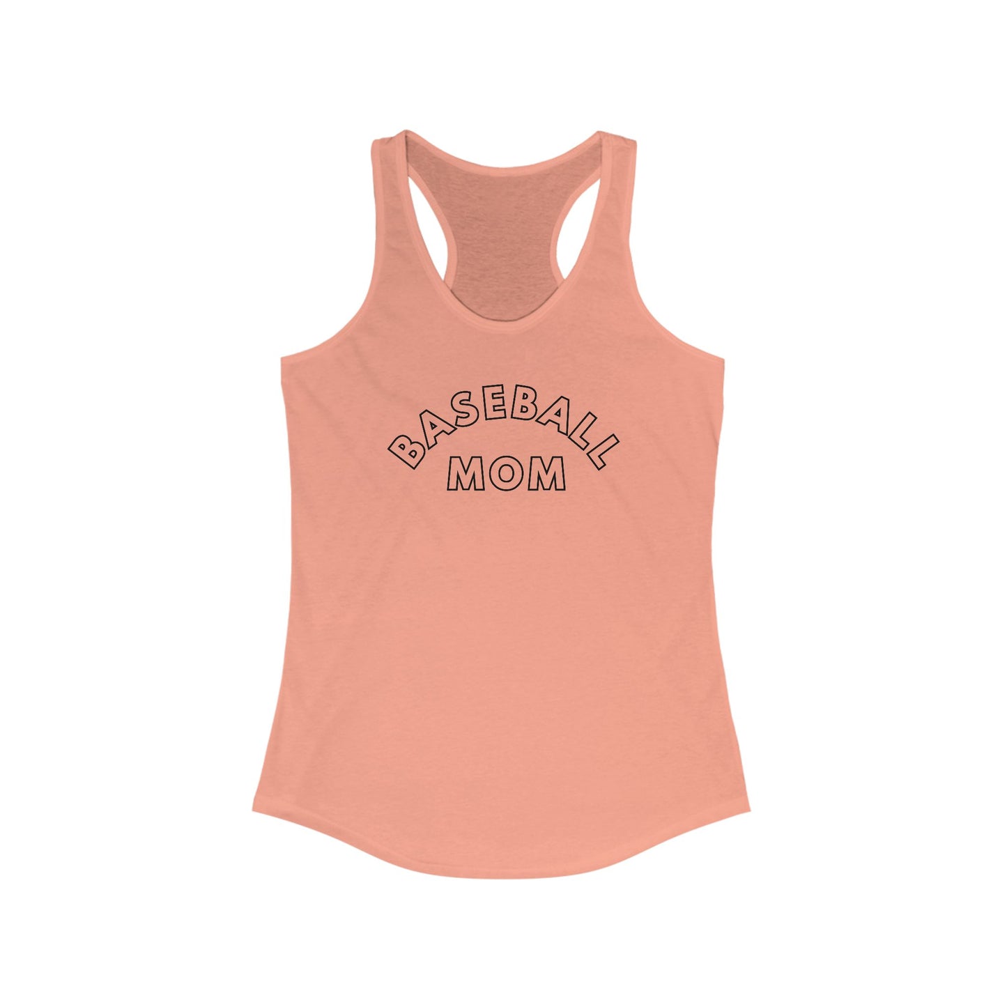 Baseball Mom, Women's Racerback Tank