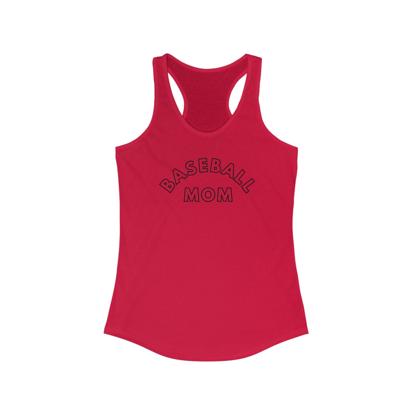 Baseball Mom, Women's Racerback Tank