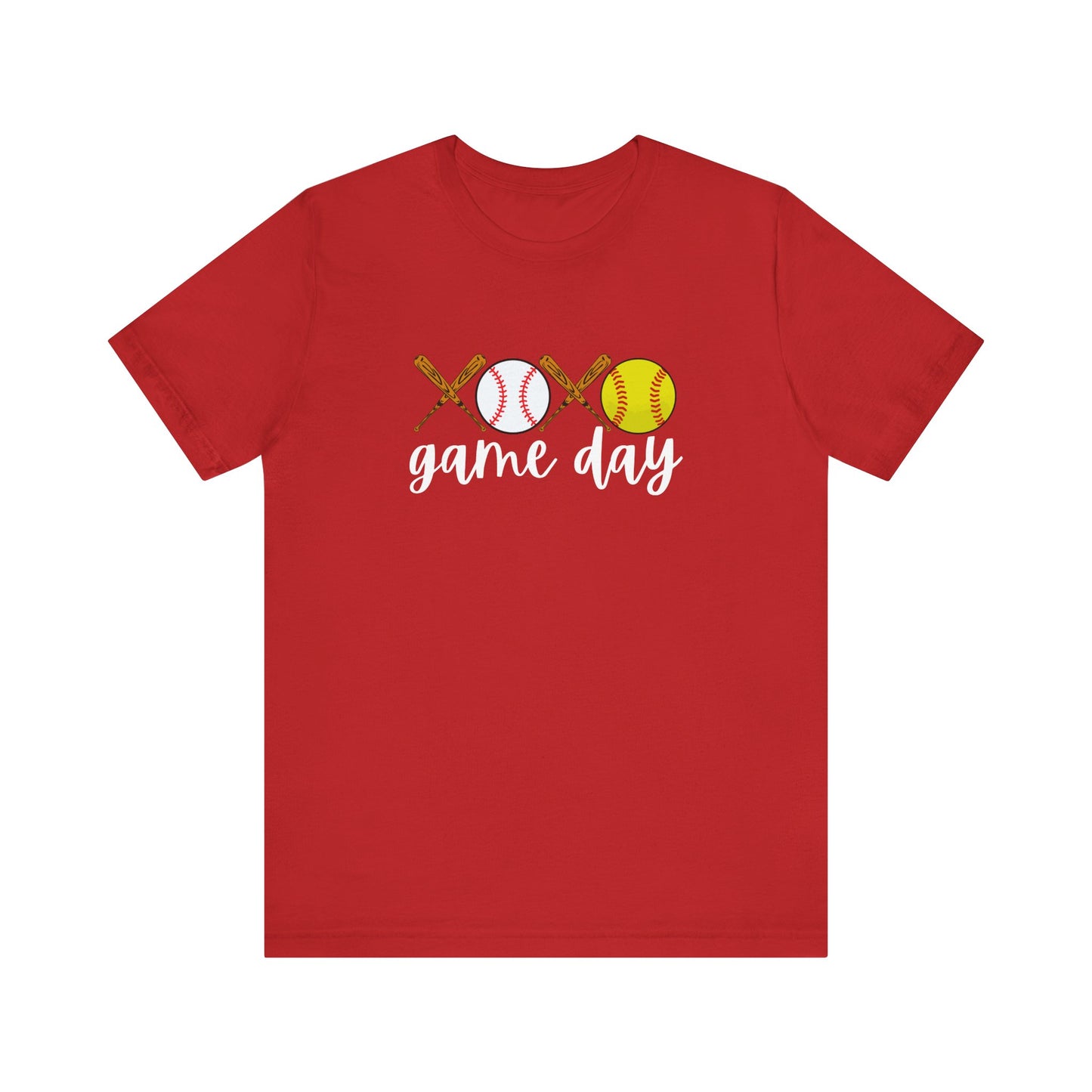 Game Day, Softball/Baseball, Unisex Bella Tshirt