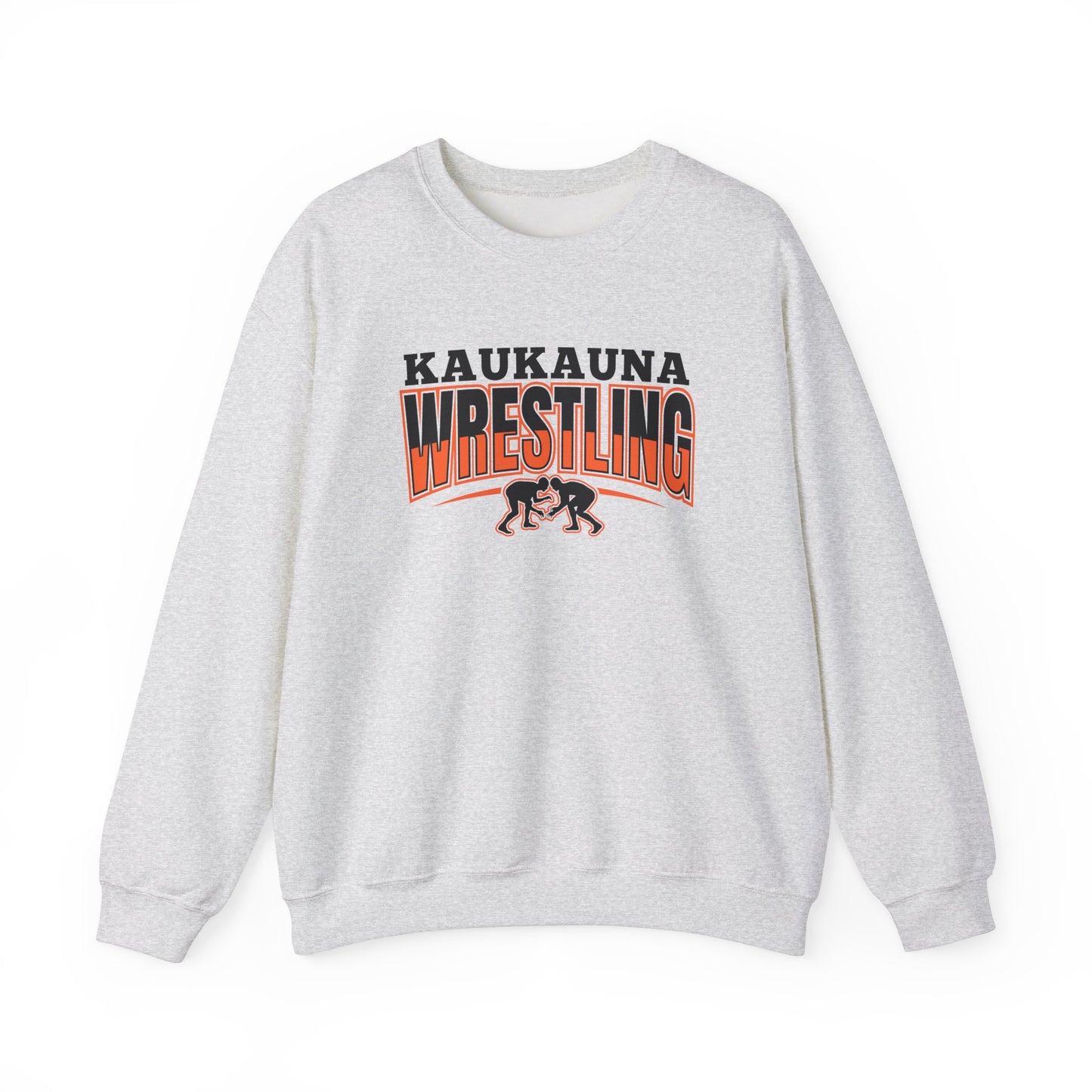 Kaukauna Wrestling- Half, Unisex Gildan Crewneck