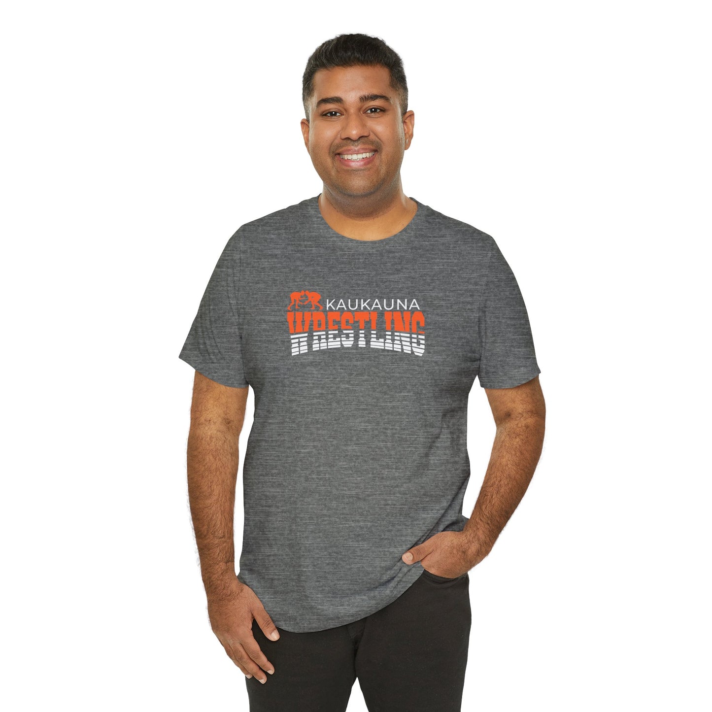 Kaukauna Wrestling-Lines, Unisex Bella T-Shirt