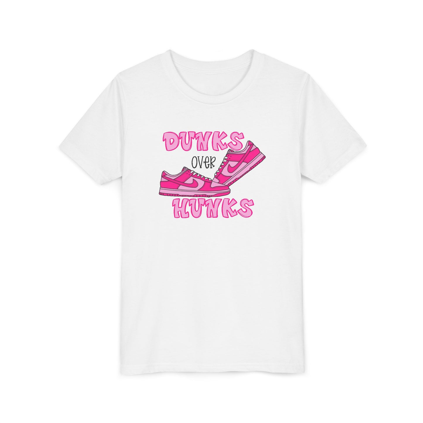 Dunks over Hunks, Uniex Youth Bella Tshirt