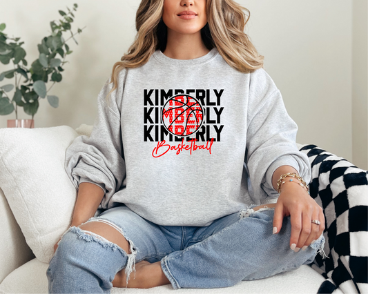 Kimberly Basketball, Unisex Crewneck