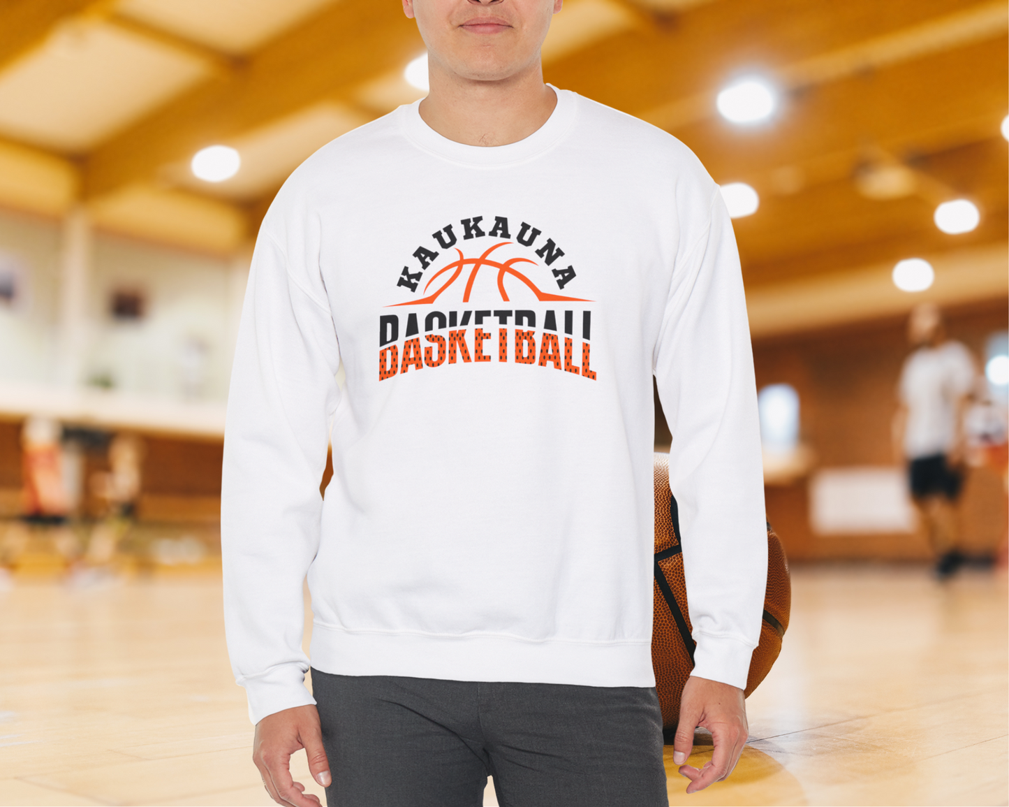 Kaukauna Basketball, Unisex Crewneck Sweatshirt