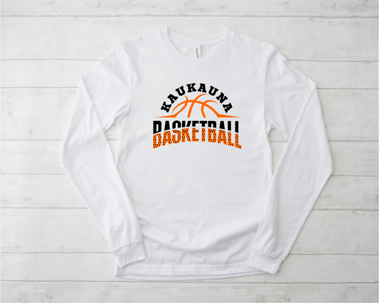 Kaukauna Basketball, Unisex Bella Long Sleeve Tee