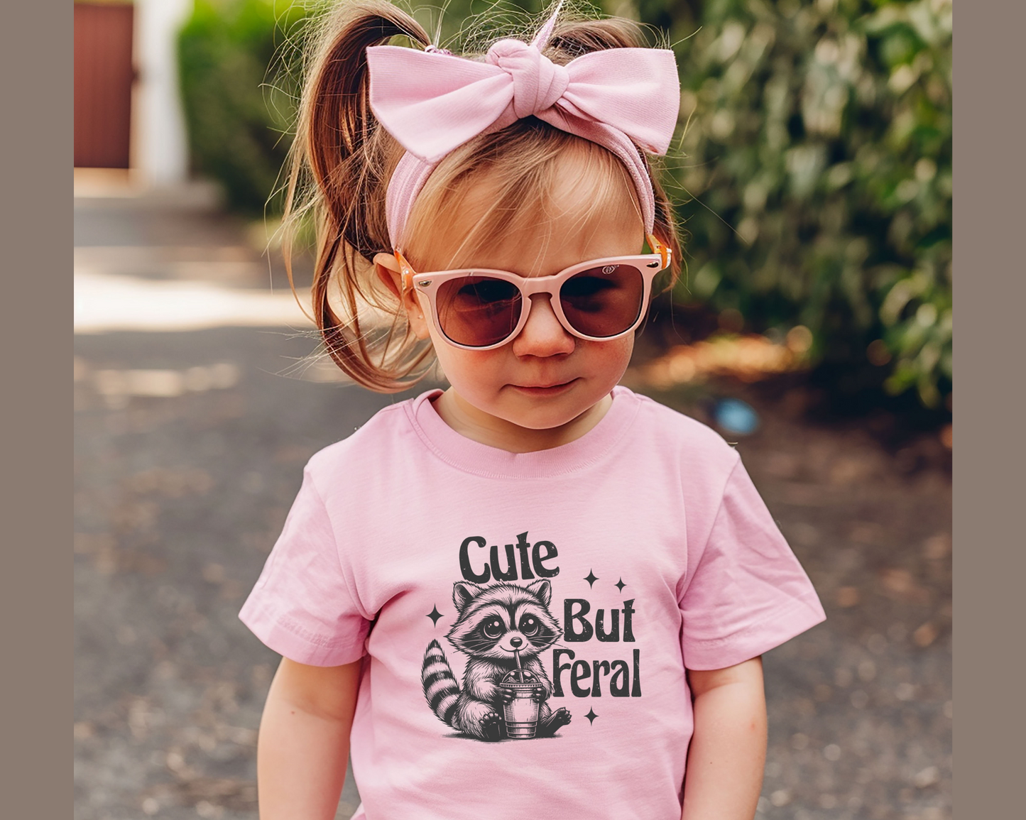 Cute but Feral, Toddler Bella Tshirt