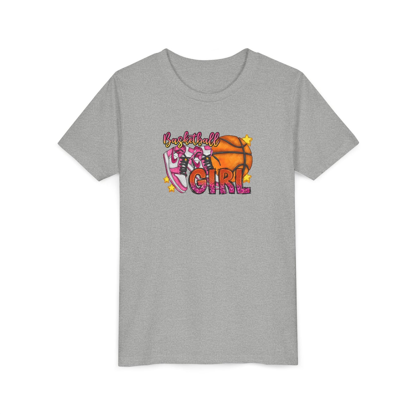 Basketball Girl, Unisex Youth Bella Tshirt