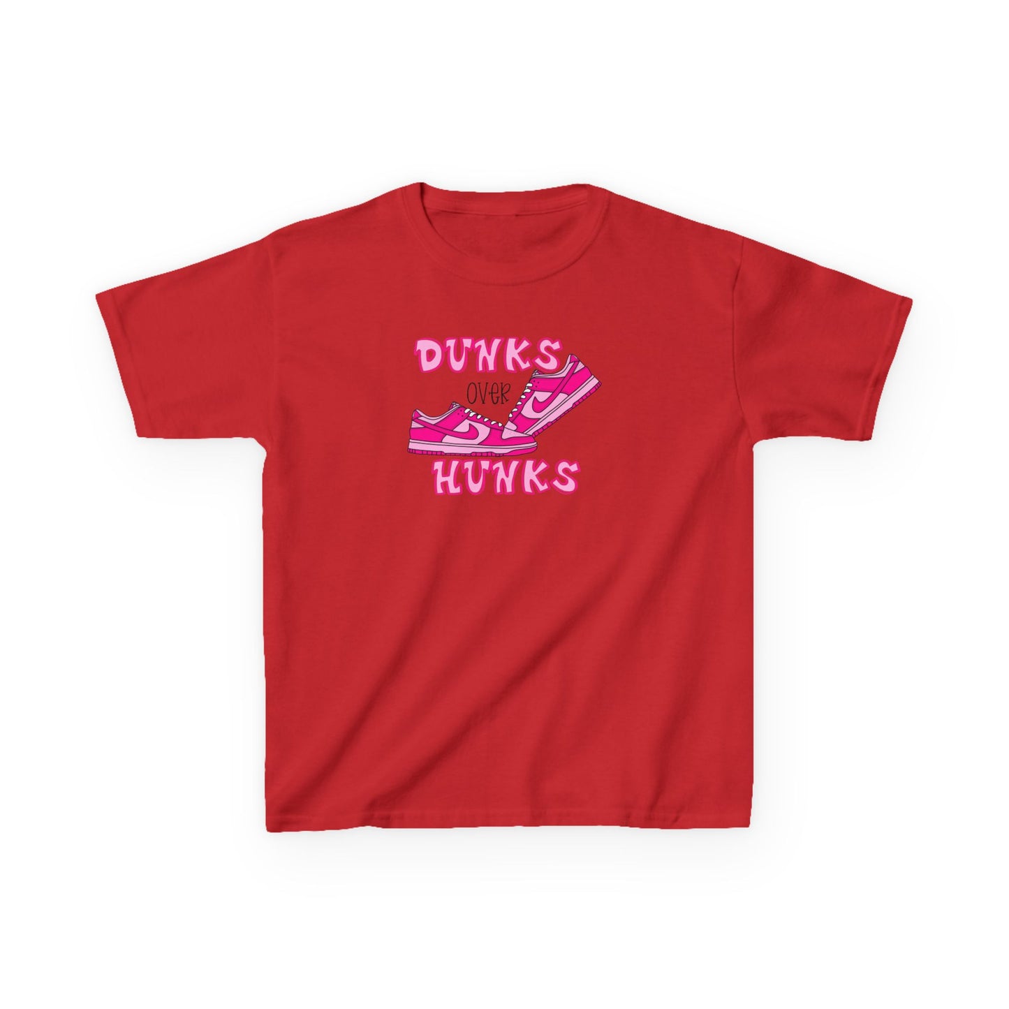 Dunks Over Hunks, Unisex Youth Gildan Tshirt