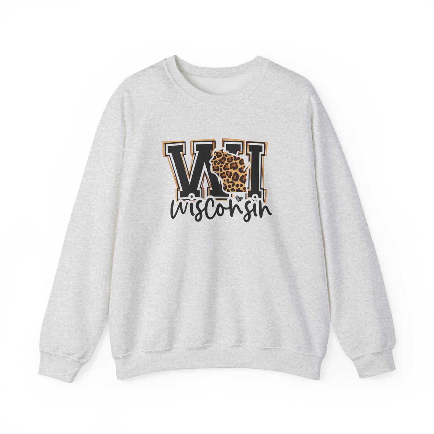 Wisconsin Leopard, Unisex Crewneck