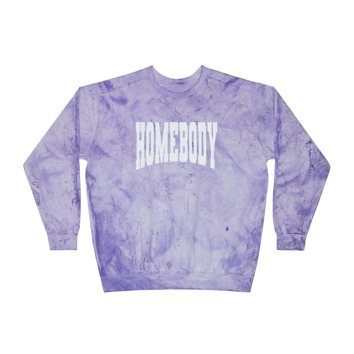 Homebody, Unisex Comfort Colors Color Blast Crewneck