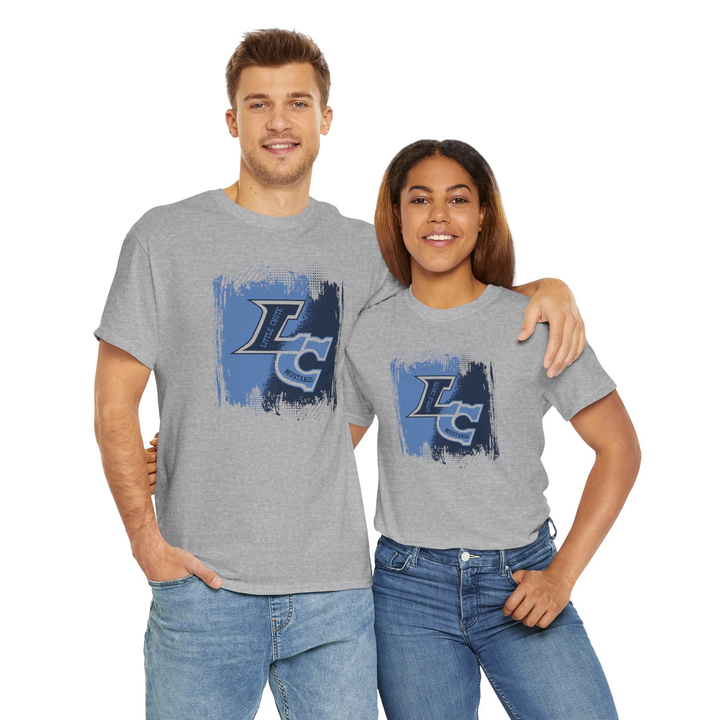 Little Chute Mustangs, Unisex Gildan T-Shirt