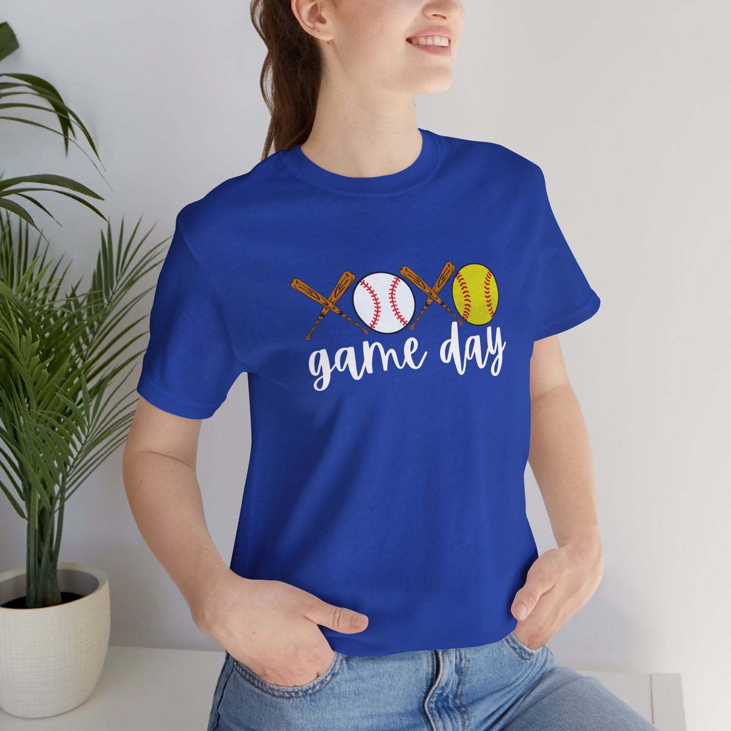 Game Day, Softball/Baseball, Unisex Bella Tshirt