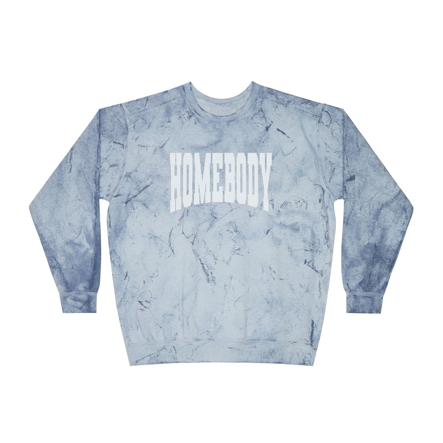 Homebody, Unisex Comfort Colors Color Blast Crewneck