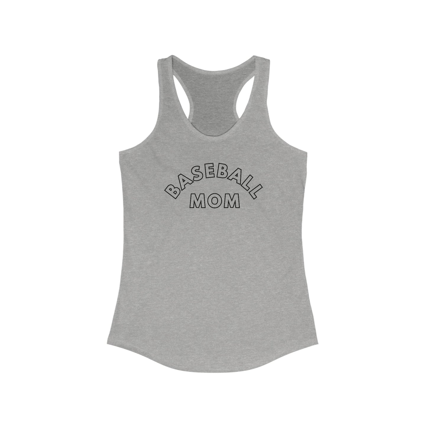 Baseball Mom, Women's Racerback Tank