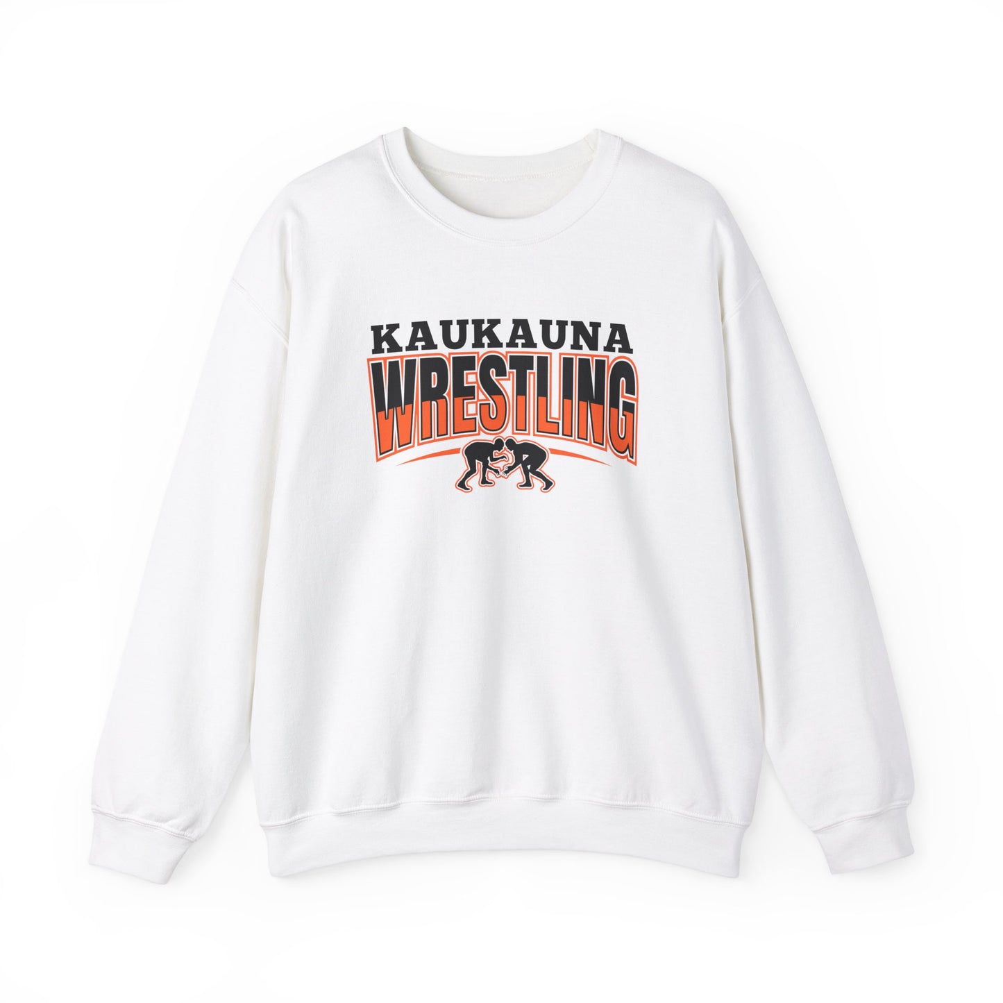 Kaukauna Wrestling- Half, Unisex Gildan Crewneck