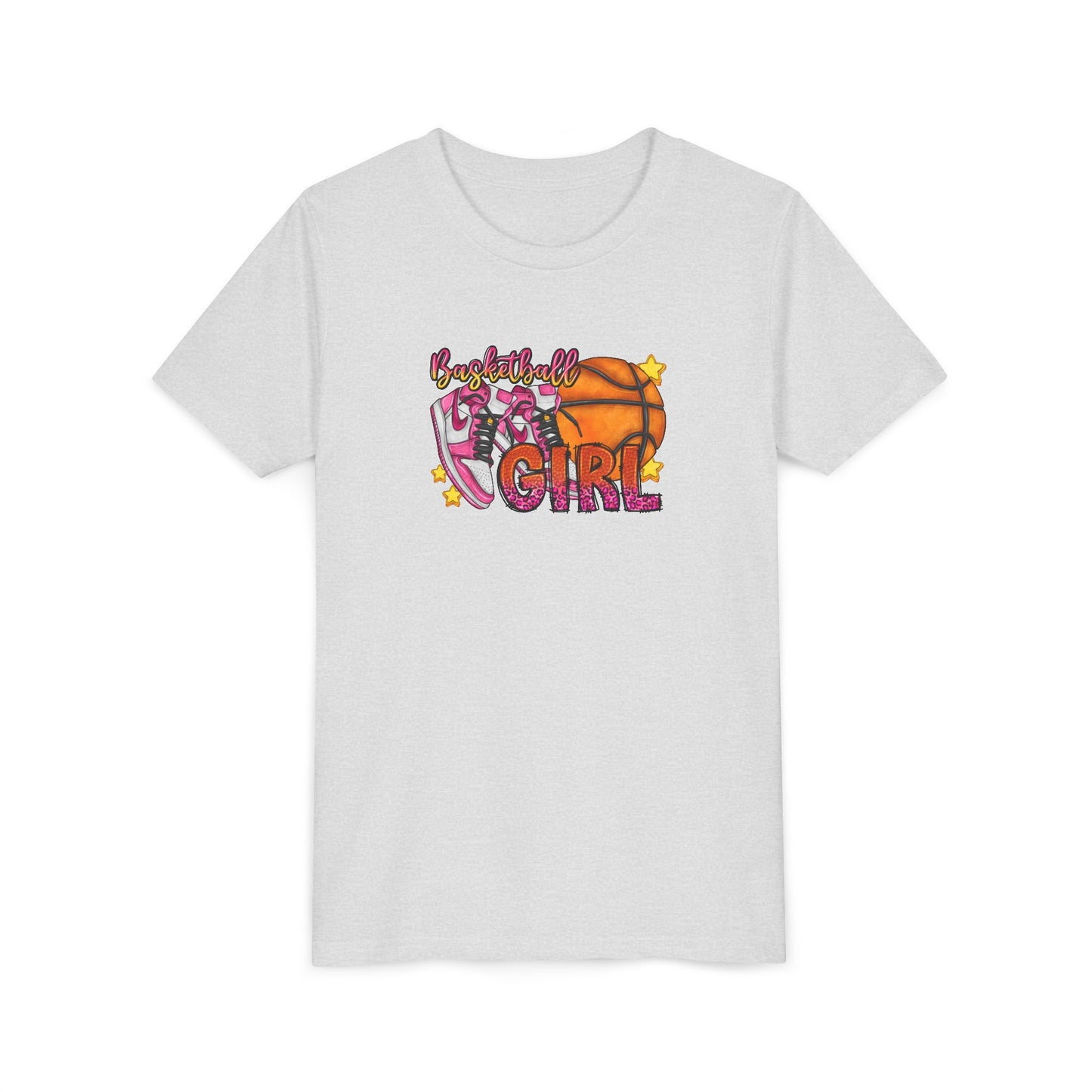 Basketball Girl, Unisex Youth Bella Tshirt