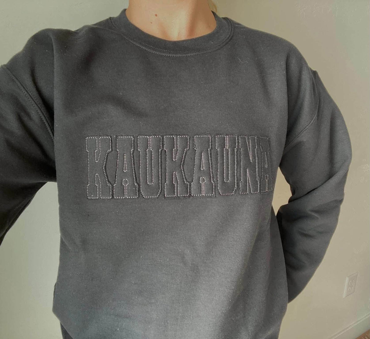Embroidered Crewneck