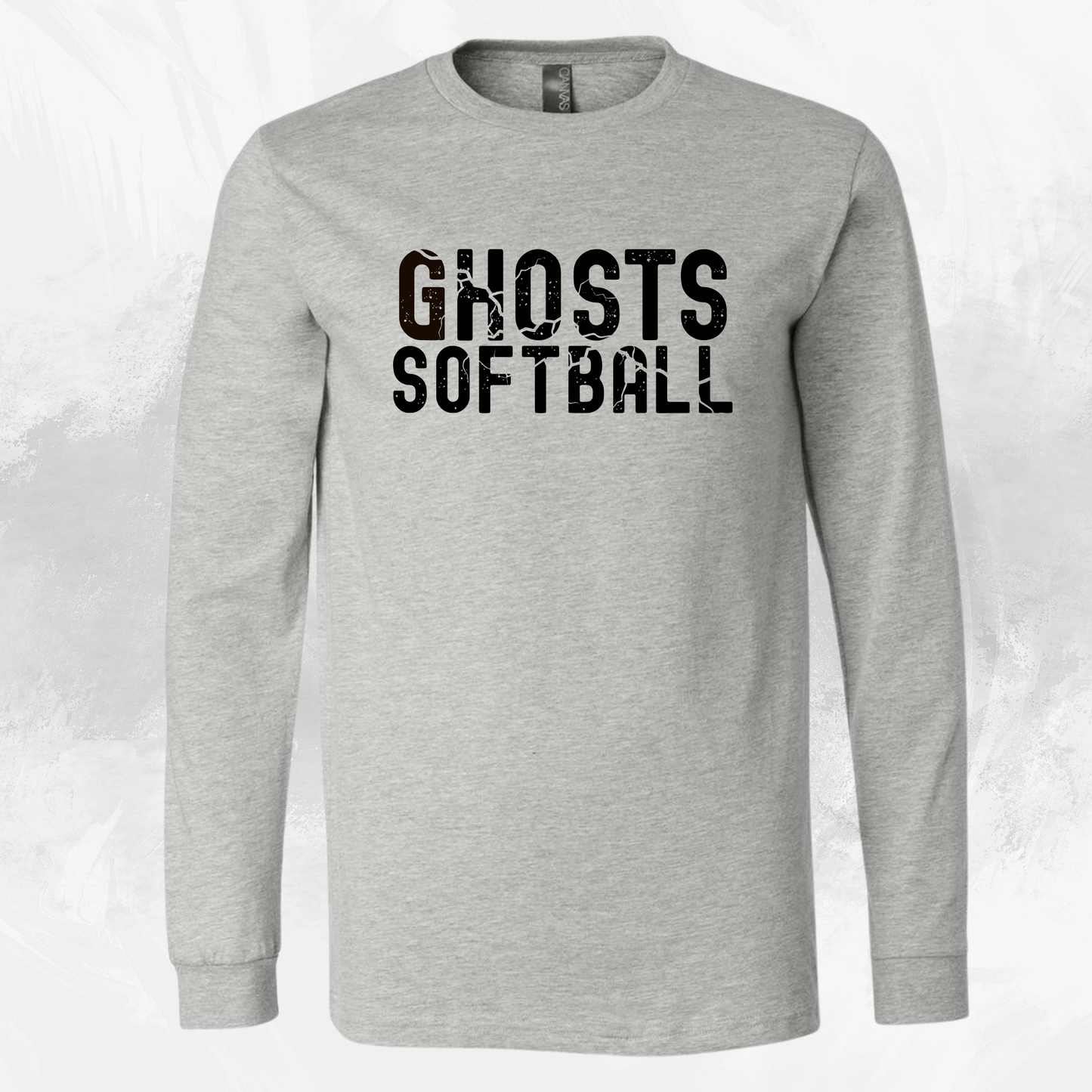 Unisex FRONT ONLY, Ghost Softball