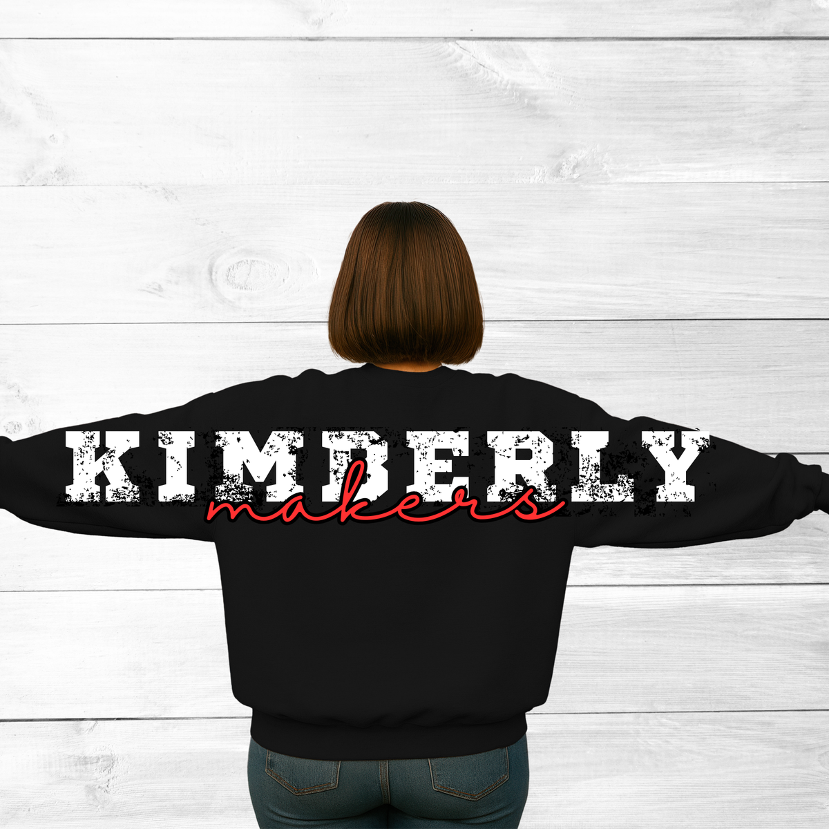 CUSTOM Full Back Sweatshirt