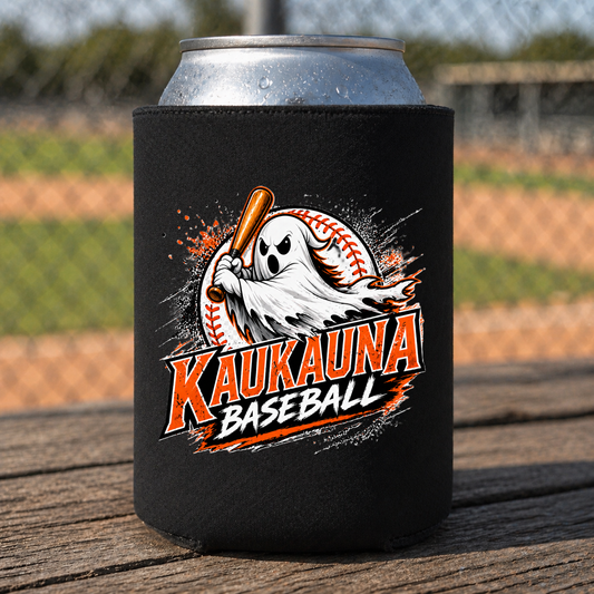 Kaukauna Ghosts Baseball SLIM Can Koozie