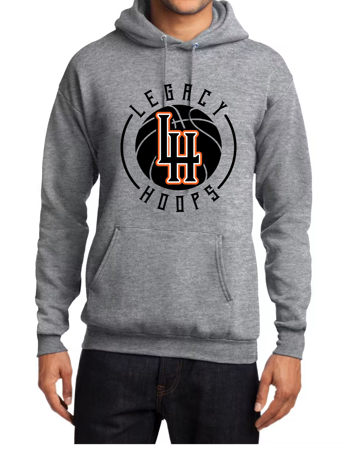 MEN'S TALL Port and Company Hoodie