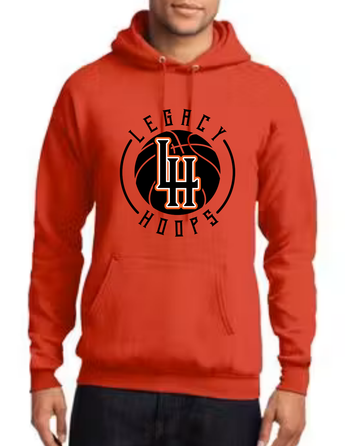 MEN'S TALL Port and Company Hoodie