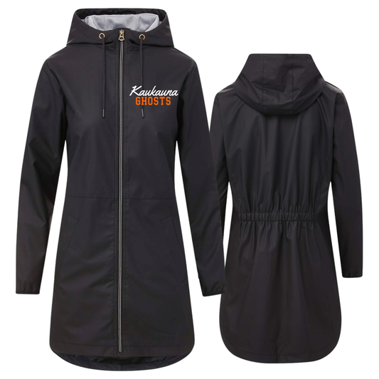 CUSTOM Women's Hooded Raincoat
